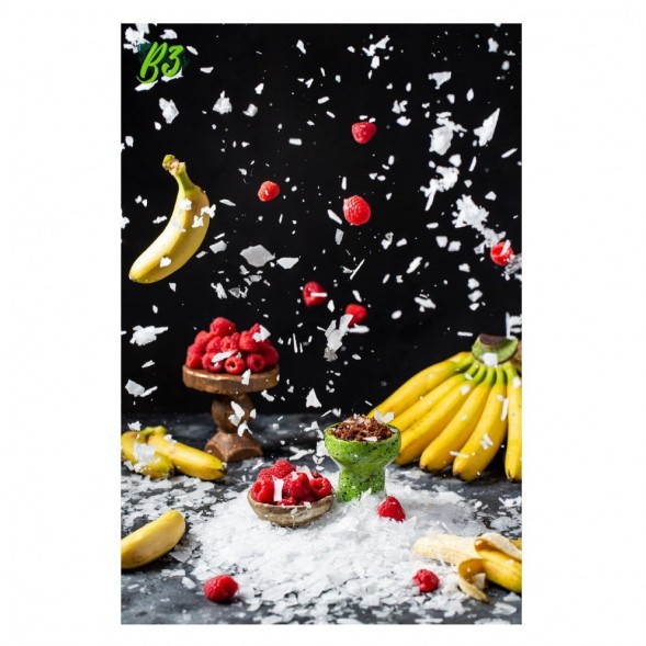 Табак B3 - Banana Berry (Банан и Ягоды, 250 грамм) купить в Челябинске