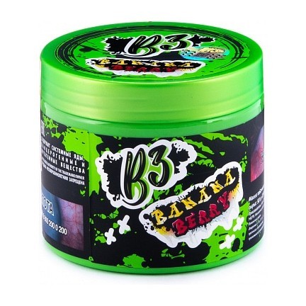 Табак B3 - Banana Berry (Банан и Ягоды, 250 грамм) купить в Челябинске