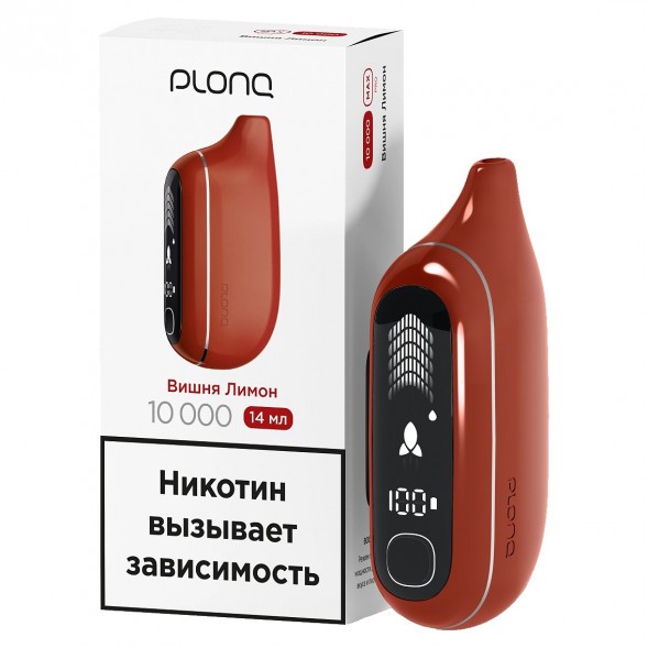 PLONQ MAX PRO - Вишня Лимон (10000 затяжек) купить в Челябинске