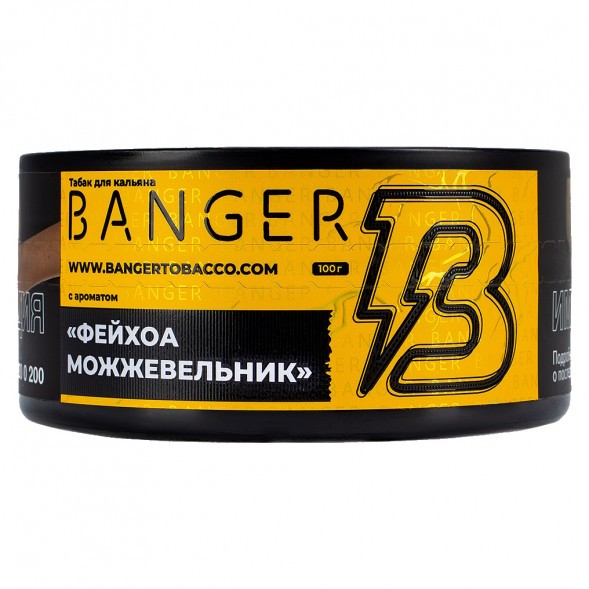 Табак Banger - Evergreen (Фейхоа Можжевельник, 100 грамм) купить в Челябинске