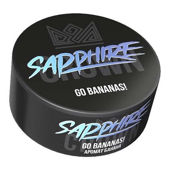 Табак Sapphire Crown - Go Bananas! (Банан, 100 грамм) купить в Челябинске