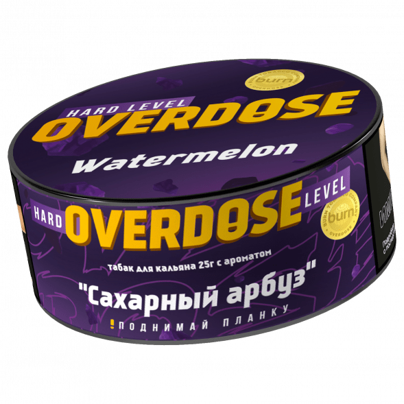 Табак Overdose - Watermelon (Сахарный Арбуз, 25 грамм) купить в Челябинске
