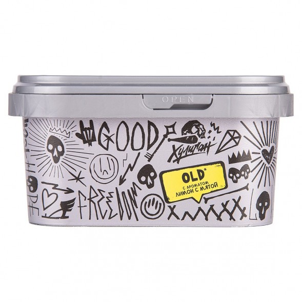 Табак Хулиган - OLD (Лимон с Мятой, 200 грамм) купить в Челябинске