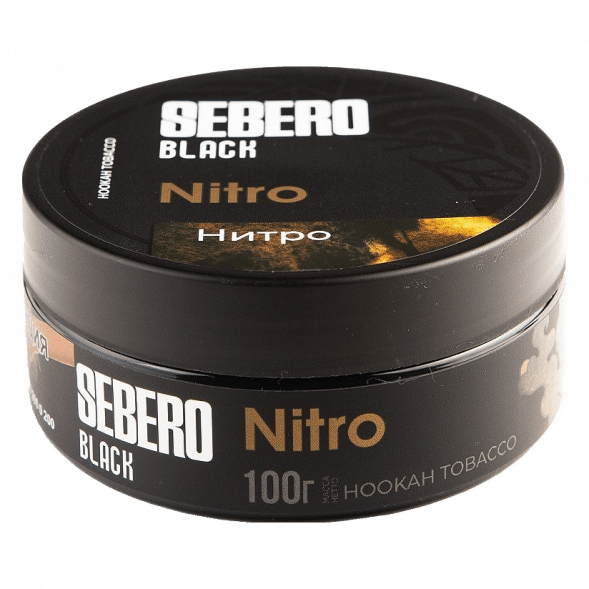 Табак Sebero Black - Nitro (Нитро, 100 грамм) купить в Челябинске