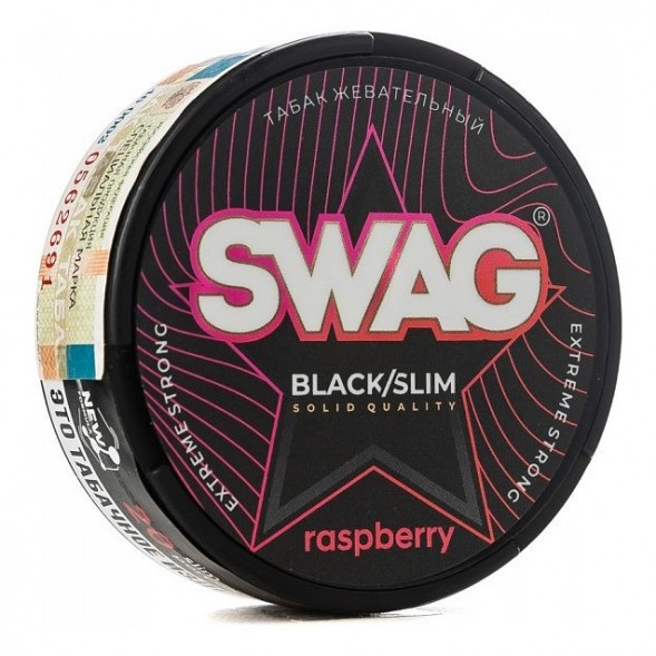 Табак жевательный SWAG Strong - Raspberry (10 грамм) купить в Челябинске