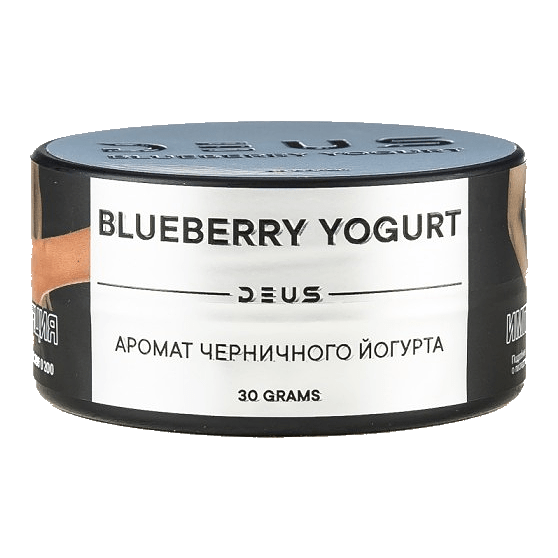Табак Deus - Blueberry Yogurt (Черничный Йогурт, 30 грамм) купить в Челябинске