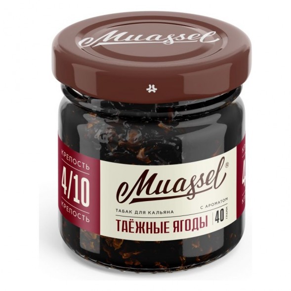 Табак Muassel Medium - Таёжные Ягоды (40 грамм) купить в Челябинске