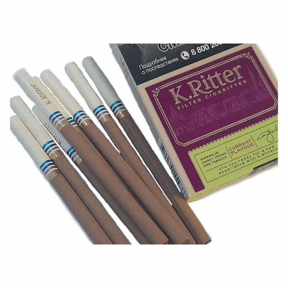 Сигариты K.Ritter - Currant SuperSlim (Смородина​​, 20 штук) купить в Челябинске
