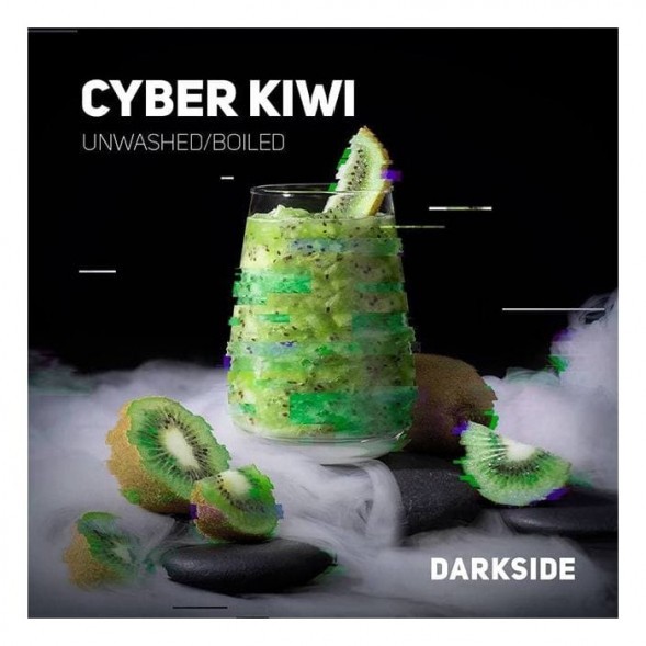 Табак DarkSide Core - CYBER KIWI (Кибер Киви, 100 грамм) купить в Челябинске