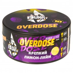 Табак BlackBurn - Overdose (Лимон - Лайм, 100 грамм)