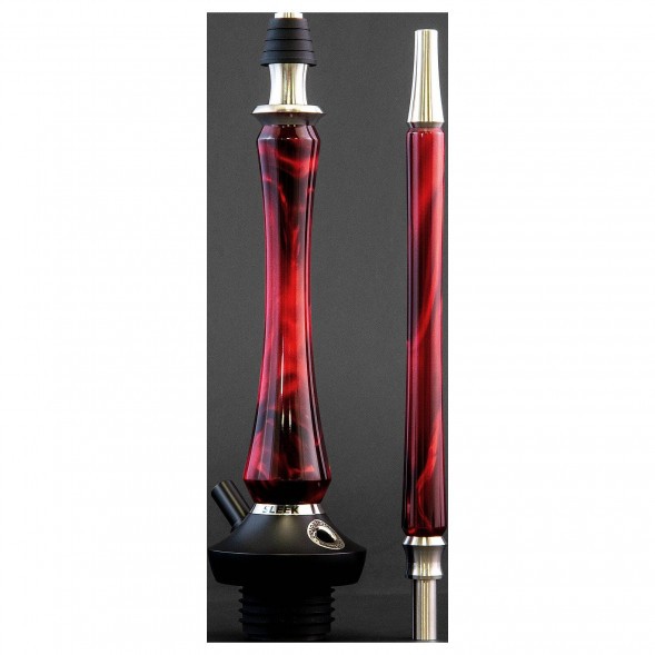 Кальян UNION - Sleek Акрил (Красный, Без Колбы) купить в Челябинске