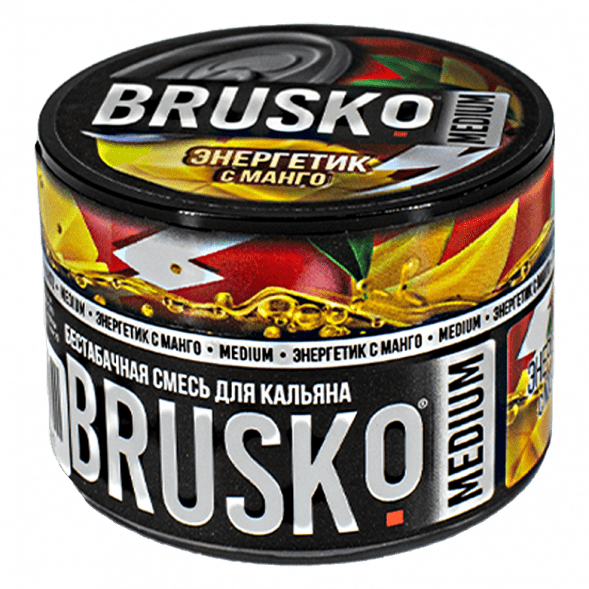 Смесь Brusko Medium - Энергетик с Манго (50 грамм) купить в Челябинске