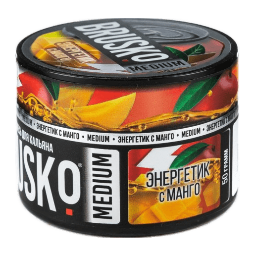 Смесь Brusko Medium - Энергетик с Манго (50 грамм) купить в Челябинске