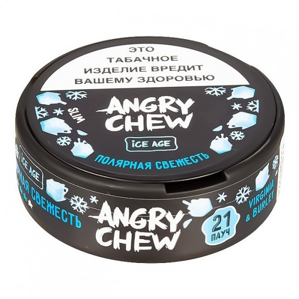 Табак жевательный Angry Chew Slim Medium - Полярная Свежесть (12 грамм) купить в Челябинске