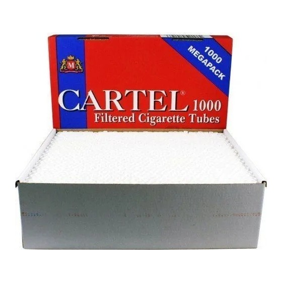 Гильзы сигаретные Cartel - 84x15 мм (1000 штук) купить в Челябинске