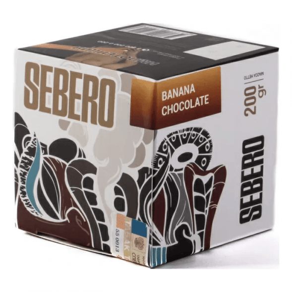 Табак Sebero - Banana Chocolate (Банан и Шоколад, 200 грамм) купить в Челябинске