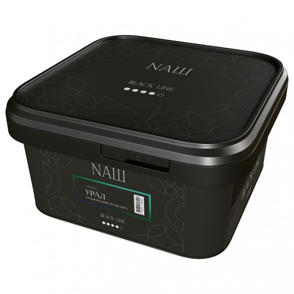 Табак NАШ BLACK - Урал (Можжевельник, Ягоды, Мята, 200 грамм) купить в Челябинске