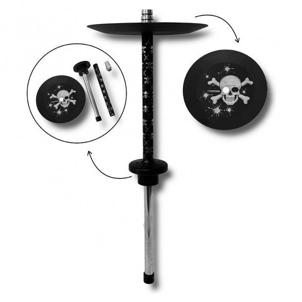 Кальян Tortuga - Бриг Scull (Без Колбы) купить в Челябинске