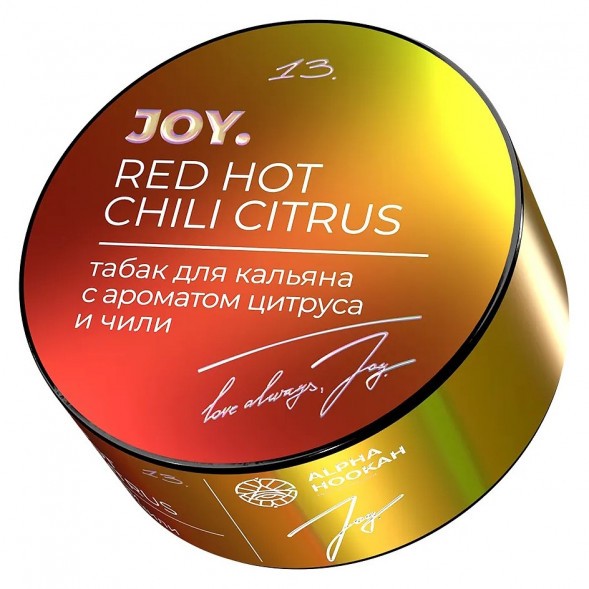 Табак Joy - Red Hot Chili Citrus (Цитрус и Чили, 25 грамм) купить в Челябинске