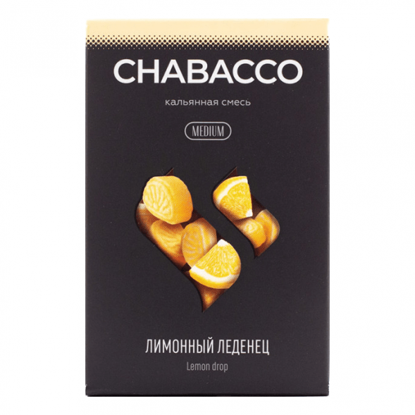 Смесь Chabacco MIX MEDIUM - Lemon Drop (Лимонный Леденец, 50 грамм) купить в Челябинске