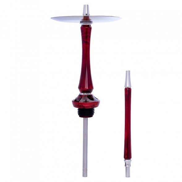 Кальян UNION - Sleek Акрил Full (Красный, Без Колбы) купить в Челябинске