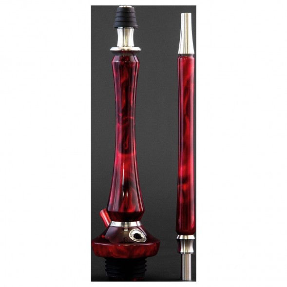 Кальян UNION - Sleek Акрил Full (Красный, Без Колбы) купить в Челябинске