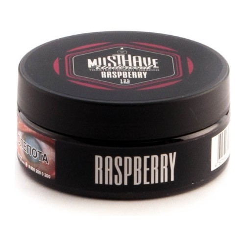 Табак Must Have - Raspberry (Малина, 125 грамм) купить в Челябинске