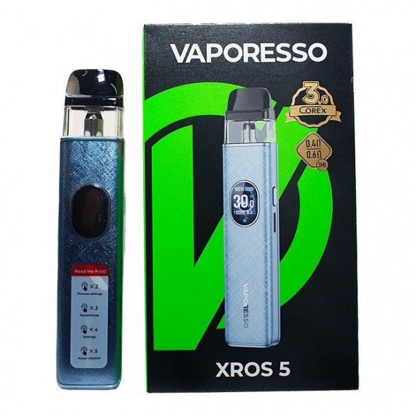 Электронная сигарета Vaporesso XROS 5 - Blue Silk купить в Челябинске