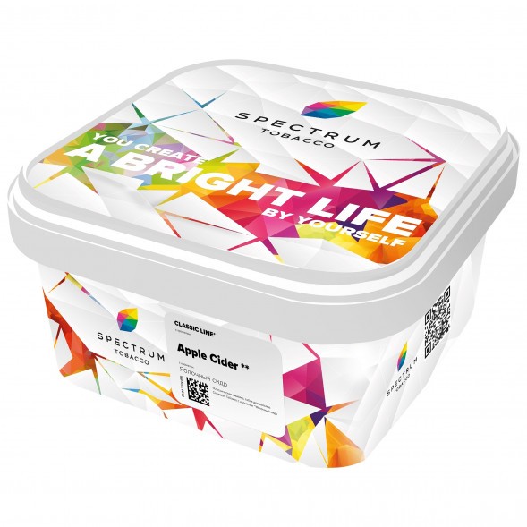 Табак Spectrum - Apple Cider (Яблочный Сидр, 200 грамм) купить в Челябинске