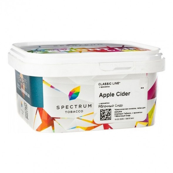 Табак Spectrum - Apple Cider (Яблочный Сидр, 200 грамм) купить в Челябинске