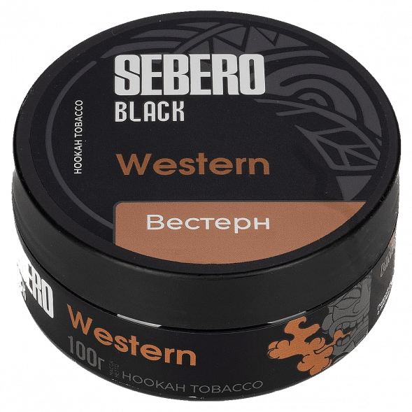 Табак Sebero Black - Western (Вестерн, 100 грамм) купить в Челябинске