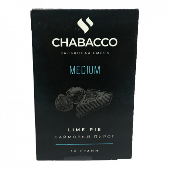 Смесь Chabacco MEDIUM - Lime Pie (Лаймовый Пирог, 50 грамм) купить в Челябинске