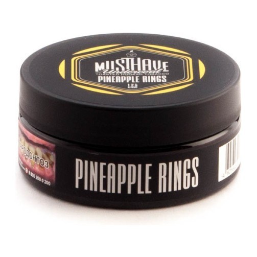Табак Must Have - Pineapple Rings (Ананасовые кольца, 125 грамм) купить в Челябинске