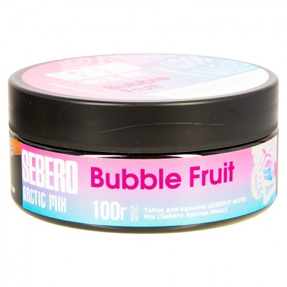 Табак Sebero Arctic Mix - Bubble Fruit (Фруктовая Жвачка, 100 грамм) купить в Челябинске