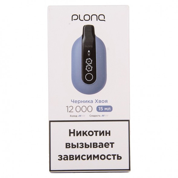 PLONQ ULTRA - Черника Хвоя (12000 затяжек) купить в Челябинске