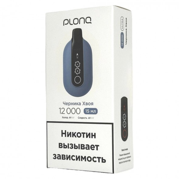 PLONQ ULTRA - Черника Хвоя (12000 затяжек) купить в Челябинске