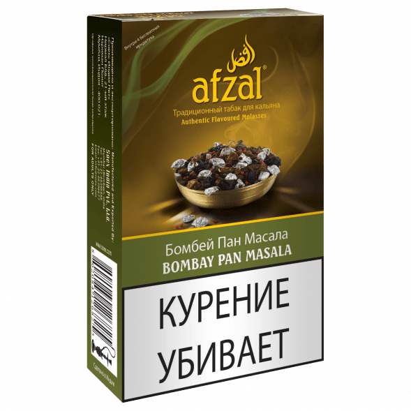 Табак Afzal - Bombay Pan Masala (Бомбейские Специи, 40 грамм) купить в Челябинске