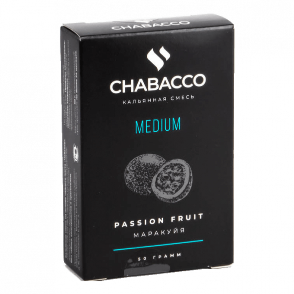 Смесь Chabacco MEDIUM - Passion Fruit (Маракуйя, 50 грамм) купить в Челябинске