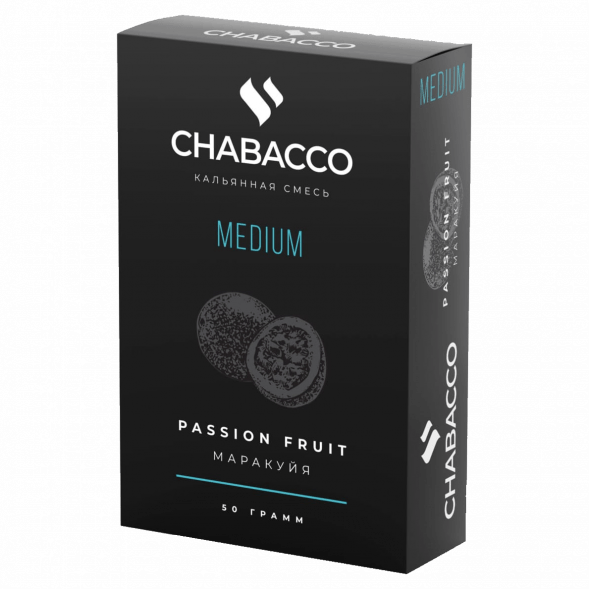 Смесь Chabacco MEDIUM - Passion Fruit (Маракуйя, 50 грамм) купить в Челябинске