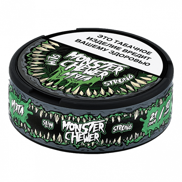 Табак жевательный Monster Chewer - Мята (10 грамм) купить в Челябинске