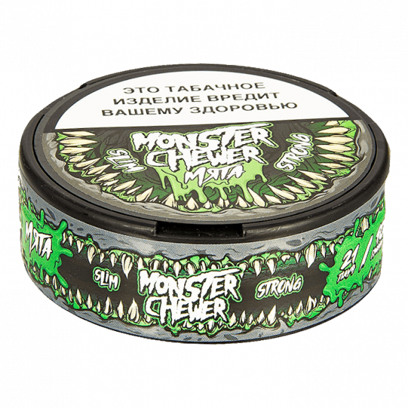 Табак жевательный Monster Chewer - Мята (10 грамм) купить в Челябинске