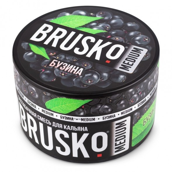 Смесь Brusko Medium - Бузина (250 грамм) купить в Челябинске