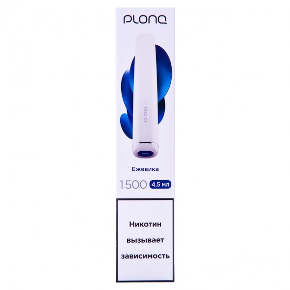 PLONQ PLUS - Ежевика (1500 затяжек) купить в Челябинске