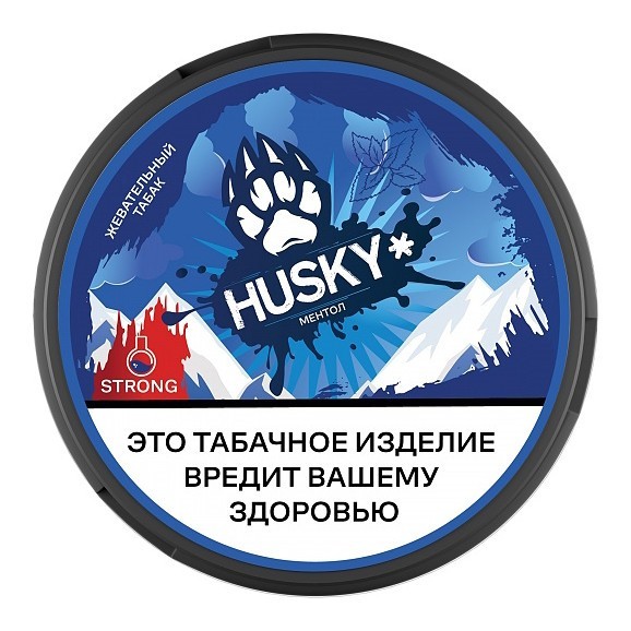 Табак жевательный HUSKY - Strong Menthol (Ментол) купить в Челябинске