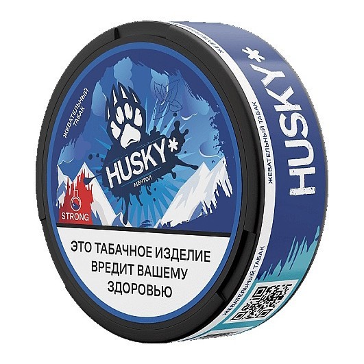 Табак жевательный HUSKY - Strong Menthol (Ментол) купить в Челябинске