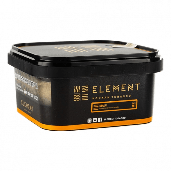 Табак Element Земля - Maui (Ананас - Папайя, 200 грамм) купить в Челябинске