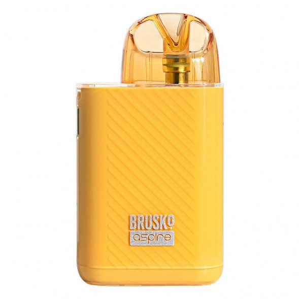 Электронная сигарета Brusko - Minican Plus Gloss Edition (850 mAh, Жёлтый) купить в Челябинске