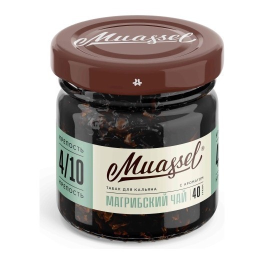 Табак Muassel Strong - Магрибский Чай (40 грамм) купить в Челябинске