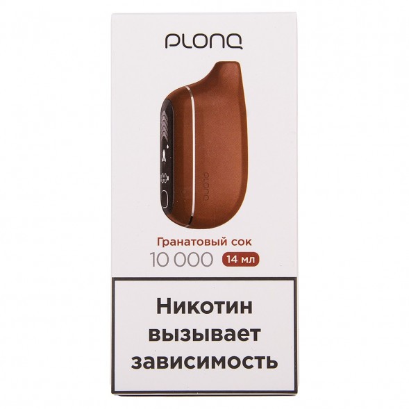 PLONQ MAX PRO - Гранатовый Сок (10000 затяжек) купить в Челябинске
