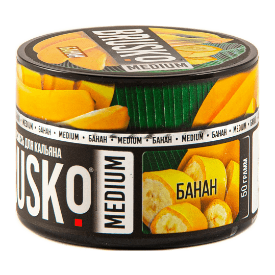 Смесь Brusko Medium - Банан (50 грамм) купить в Челябинске
